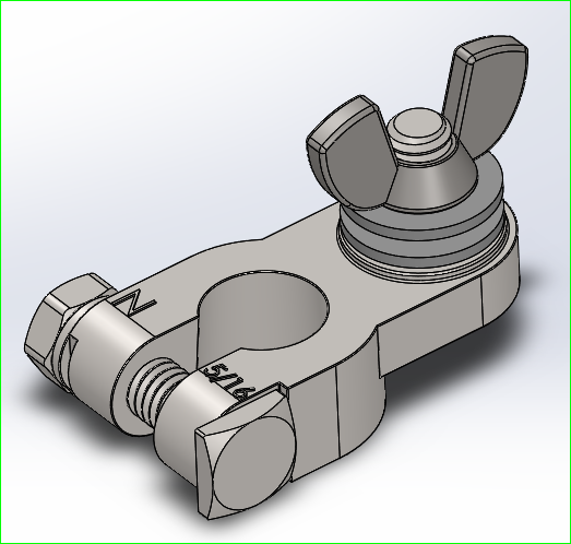 蓄电池负极端子夹